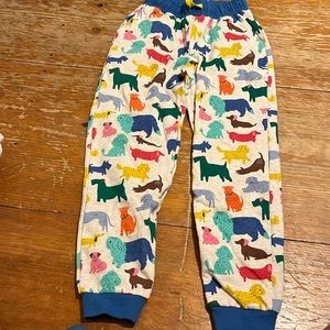 New without tags Mini Boden Printed Cosy Sweatpants girls (size 8)